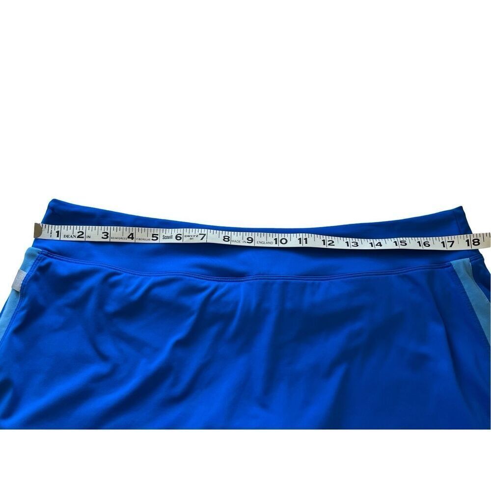 Nike royal blue athletic skirt with light blue trim - XL - Picture 6 of 10